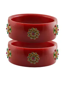 Vidhya Kangan Women Red Bangle