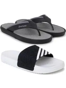 Pampy Angel Men Grey Flip Flops