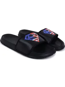 Pampy Angel Men Black Flip Flops