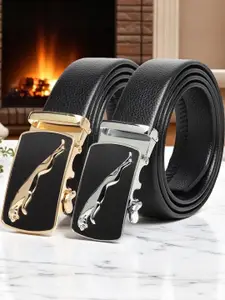 Roadster Men Textured 2 Formal Belt