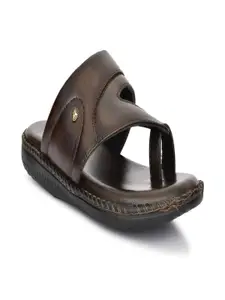 ZIRSQ Men Brown Sandals