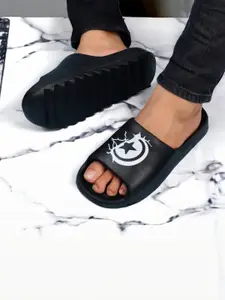 Pampy Angel Men Black Flip Flops