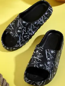 Pampy Angel Men Black Flip Flops