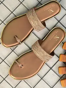 XE Looks Women Open Toe Flats