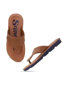 Pampy Angel Men Brown Flip Flops