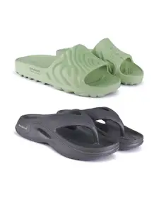 BERSACHE Men Casual Sandals (Pack of 2)