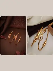 Anouk Women Gold Brass Bangle