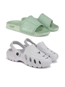 BERSACHE Men Pair of 2 Comfort Sandals