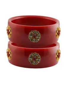 Vidhya Kangan Women Red Bangle