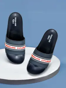 Woodland Men Printed Sliders