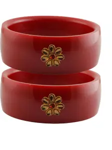 Vidhya Kangan Women Red Bangle
