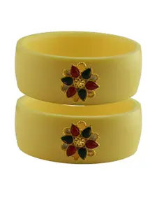 Vidhya Kangan Women Beige Bangle