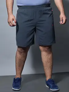 Technosport Men Plus Size Slim Fit  Sports Shorts with Antimicrobial Technology