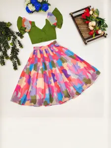 Shoryam Fashion Girls Ready to Wear Lehenga &