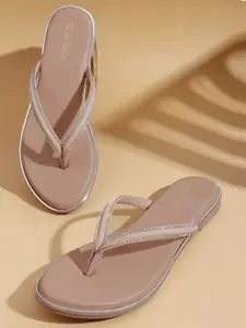 Retro Walk Women T-Strap Flats