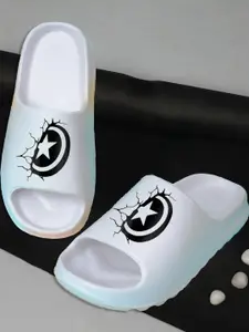 Pampy Angel Men White Flip Flops