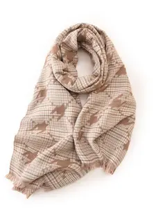 QUECY Women Checked Scarf