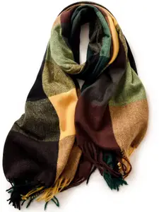 QUECY Women Checked Scarf