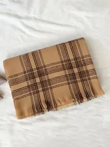 QUECY Women Checked Scarf