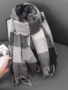 QUECY Women Checked Scarf