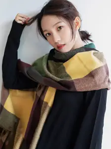 QUECY Women Checked Scarf