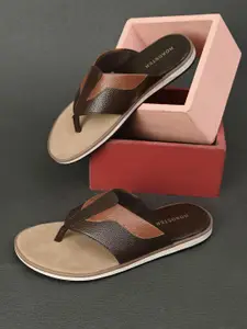 The Roadster Lifestyle Co. Men Colourblocked Slip On Comfort Sandals