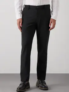 Red Flame Men Slim Fit Mid-Rise Formal Trousers