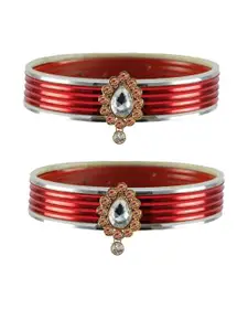 Vidhya Kangan Brass Crystals Bangle