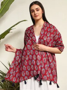 Ravaiyaa Women Printed Cotton Scarf