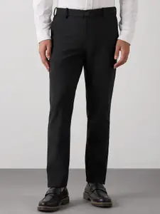 Red Flame Men Solid Slim Fit Formal Trousers