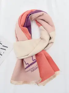 QUECY Women Colourblocked Scarf