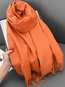 QUECY Women Scarf With Tasselled