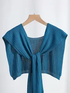 QUECY Women Self Design Scarf