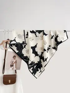 QUECY Women Floral Printed Scarf