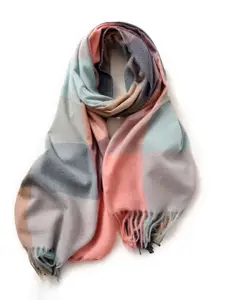 QUECY Women Checked Scarf