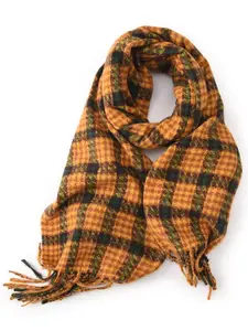 QUECY Women Checked Scarf