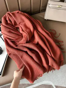 QUECY Women Striped Scarf