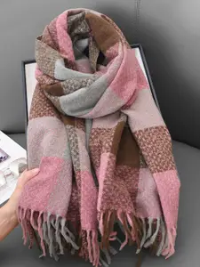 QUECY Women Checked Scarf