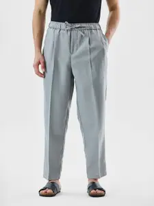 Snitch Men Mid-Rise Regular Fit Trousers