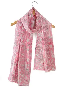 Ravaiyaa Women Printed Cotton Scarf
