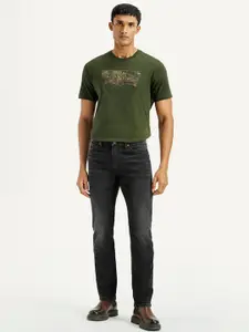 Levis Men Mid-Rise Slim Fit Light Fade Jeans