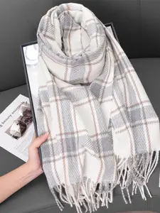 QUECY Women Checked Scarf