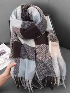 QUECY Women Checked Scarf