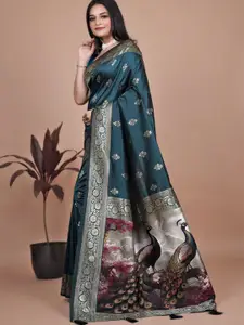 Anouk Woven Design Zari  Banarasi Saree
