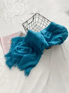 QUECY Women Frayed Scarf