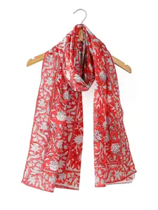 Ravaiyaa Women Floral Printed Cotton Scarf