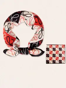 QUECY Women Printed Scarf