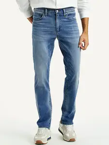 Levis Men Slim Fit Mid-Rise Jeans