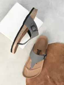 The Roadster Lifestyle Co. Men Comfort Sandals with Buckles