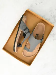 The Roadster Lifestyle Co. Men Casual Buckle Comfort Sandals